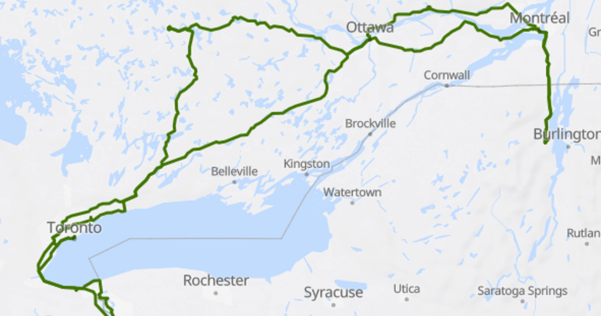 Roadtrip door Oost-Canada