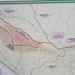 De hele route van +/- 2-3 km